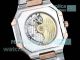 HBF Factory Copy Patek Philippe Cubitus Swiss 9015 Half Rose Gold Black Face Watch 45mm (6)_th.jpg